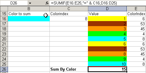 Examples of using XLM functions in range names